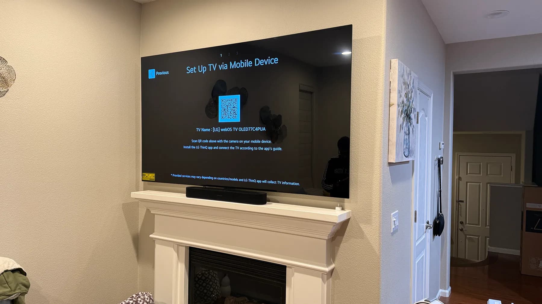 77" LG OLED — Santa Clara