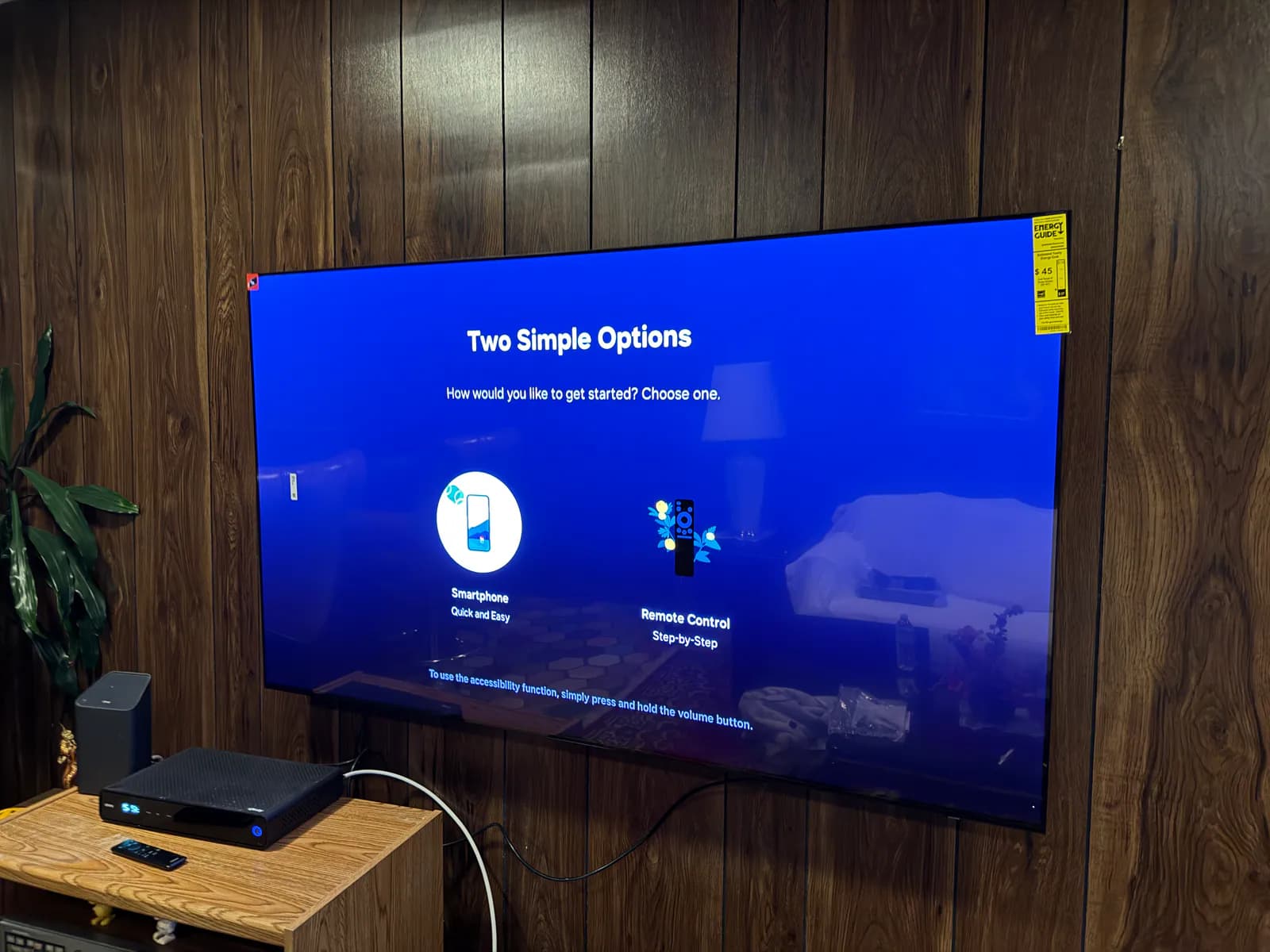 65" TV — San Francisco