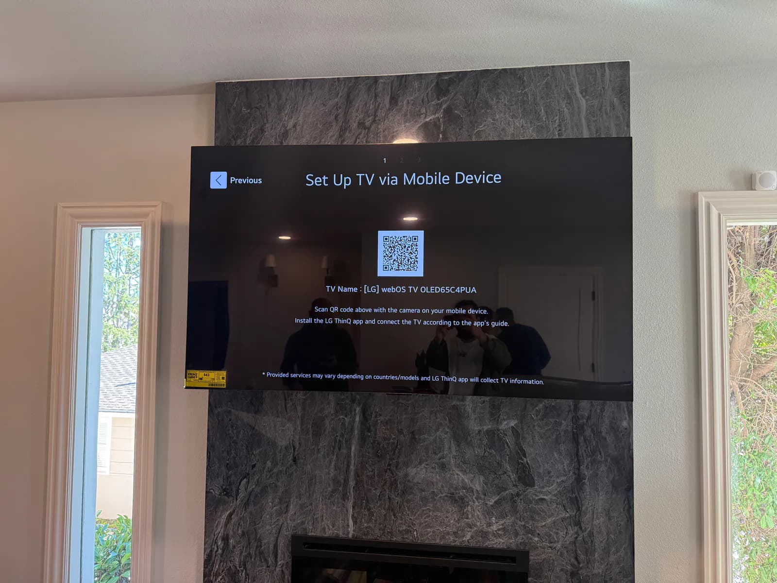 65" LG OLED — San Jose