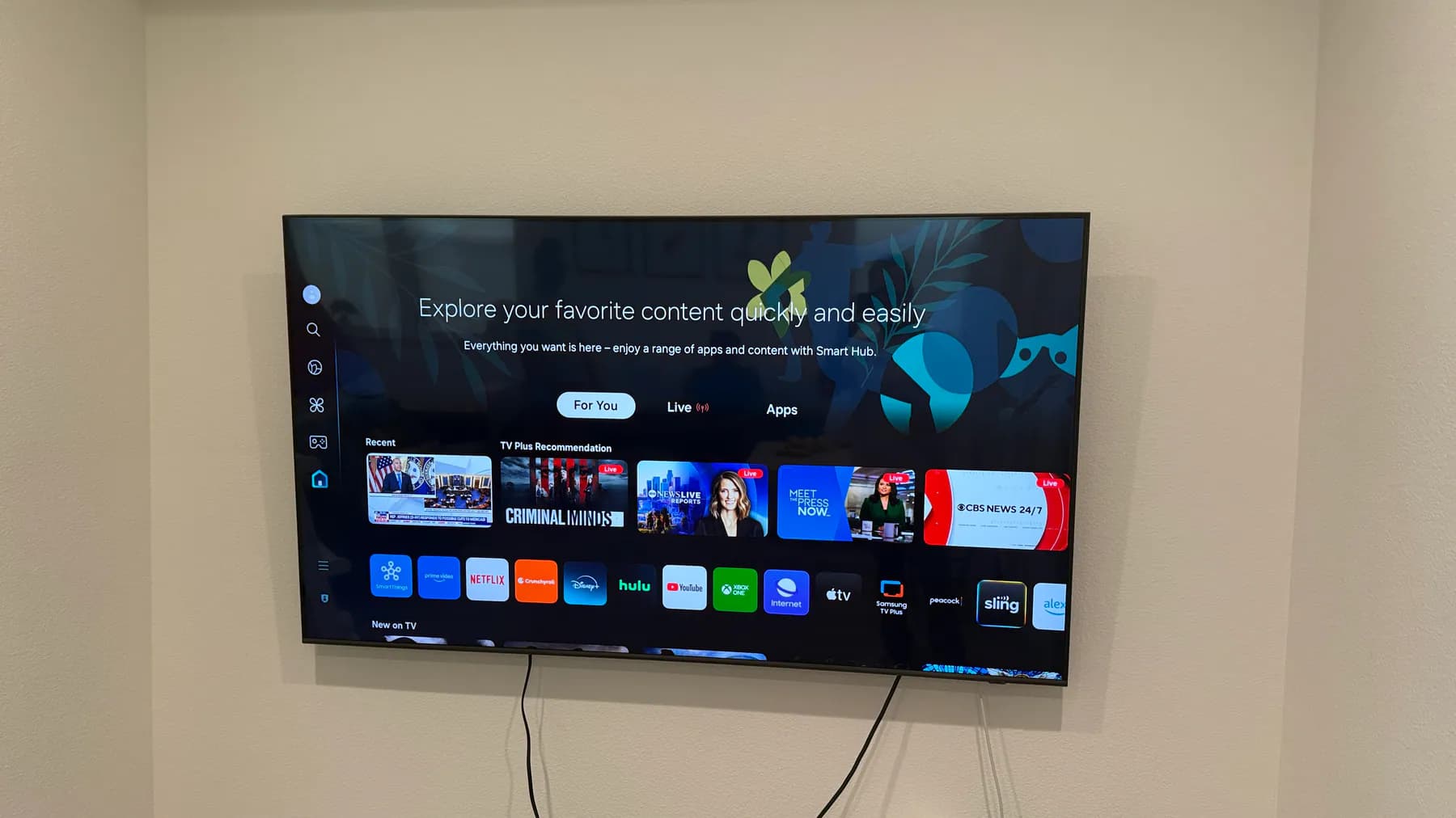 75" TV — San Jose