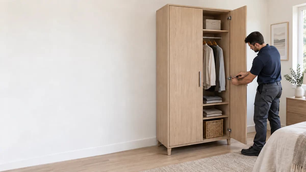 Wardrobe Assembly service preview